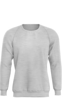 Мъжка ватирана блуза с дълъг ръкав LIGHTWEIGHT RAGLAN SWEAT